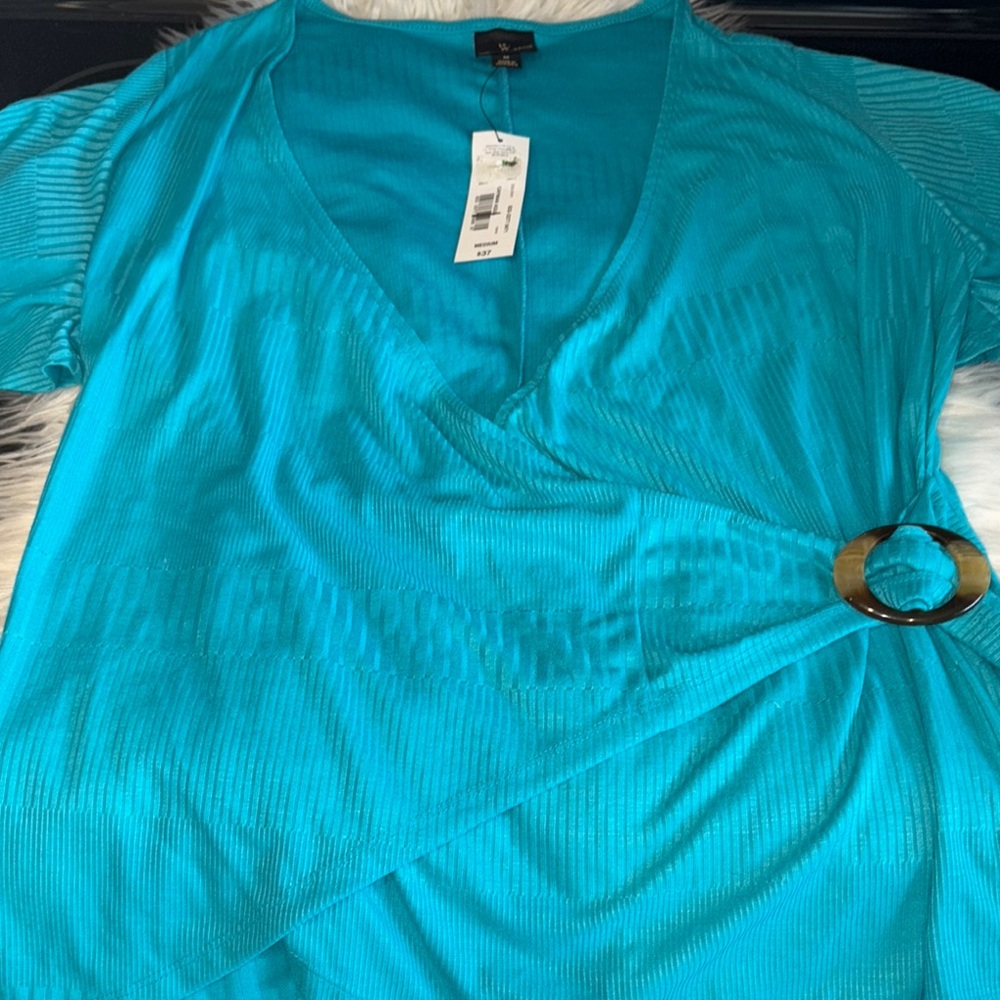 Worthington NWT Wrap Top
